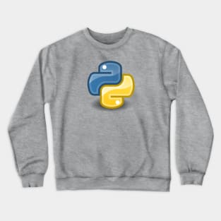 Python Language Logo Crewneck Sweatshirt